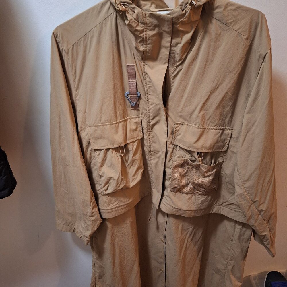 H &M RAIN COAT.